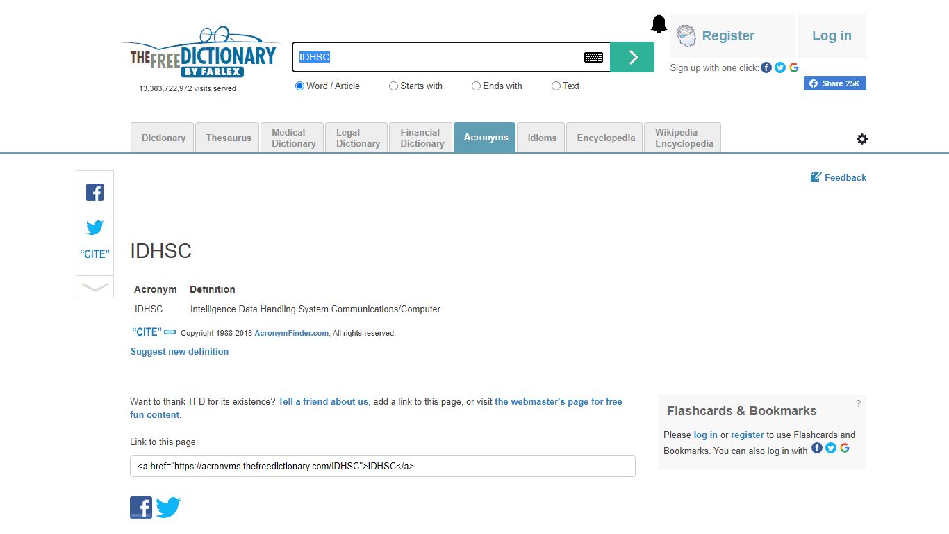IDHSC - What does IDHSC stand for? The Free Dictionary